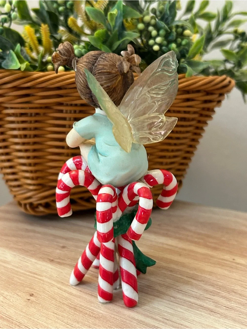 My little kitchen fairies 2003 “ candy cane fairie “ 113347 enesco Christmas